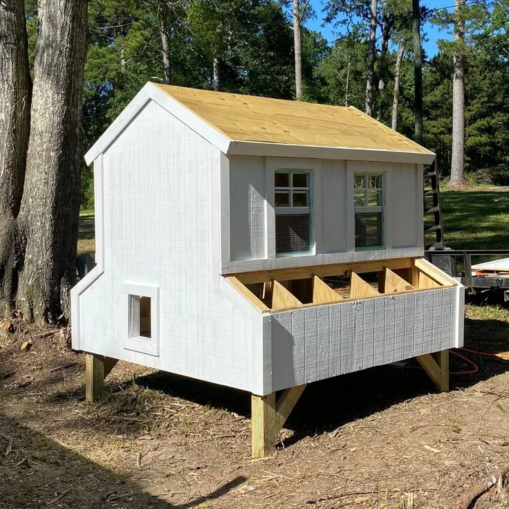 54189 chicken coop plans frame