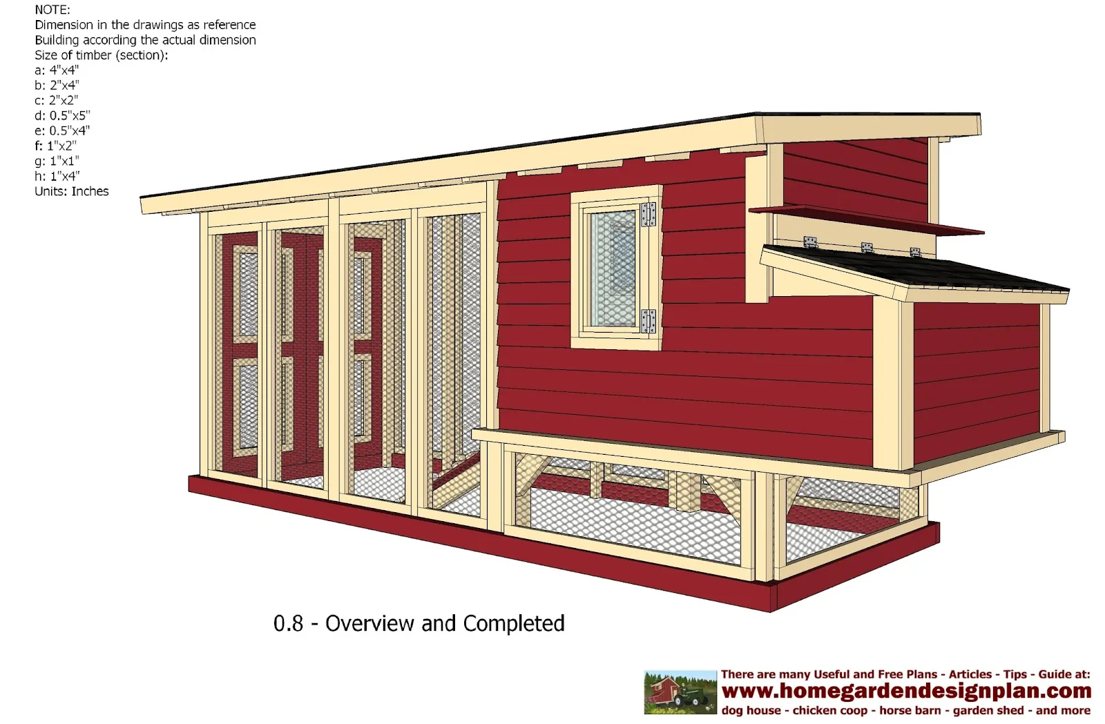 54189 chicken coop plans run