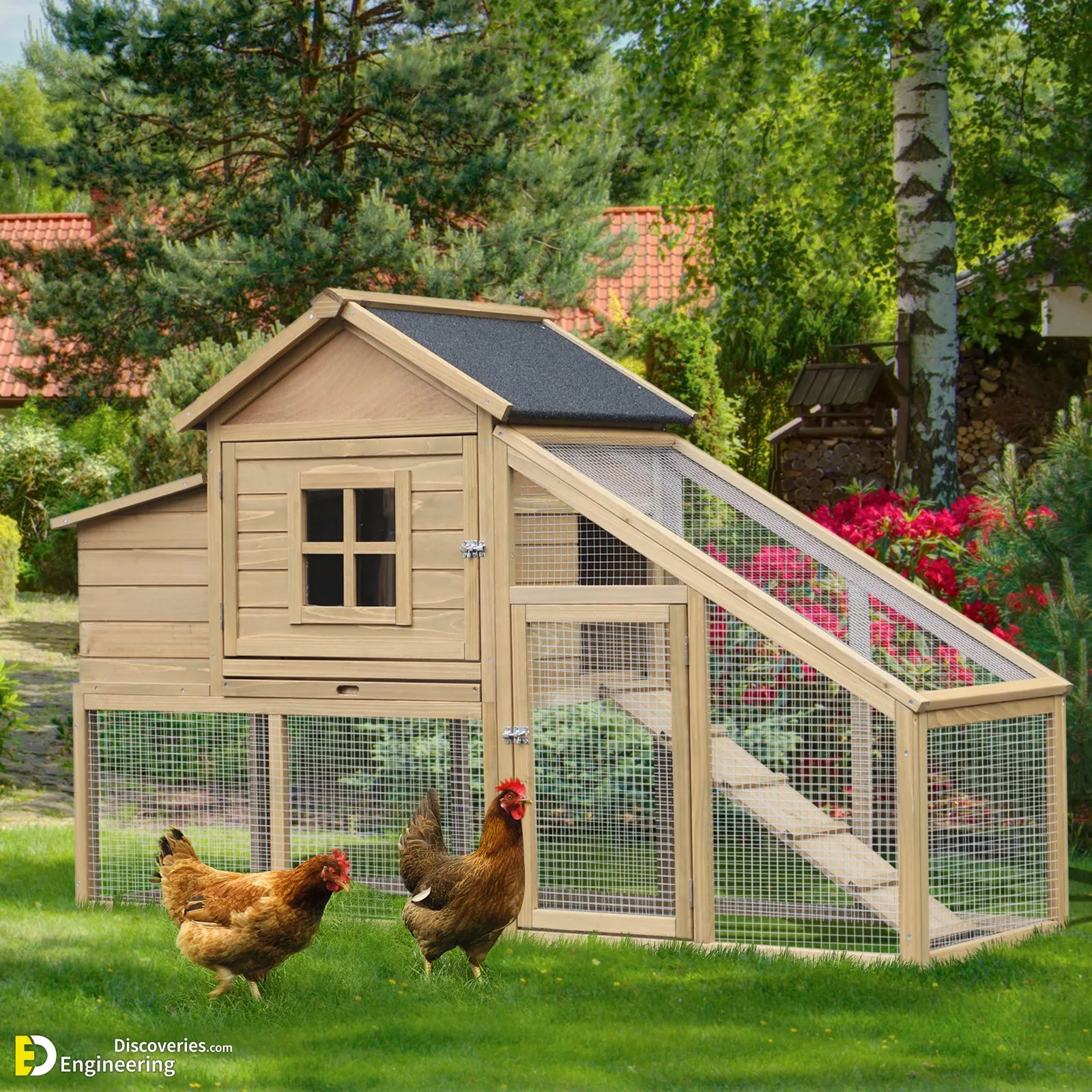 54205 small chicken coop nesting
