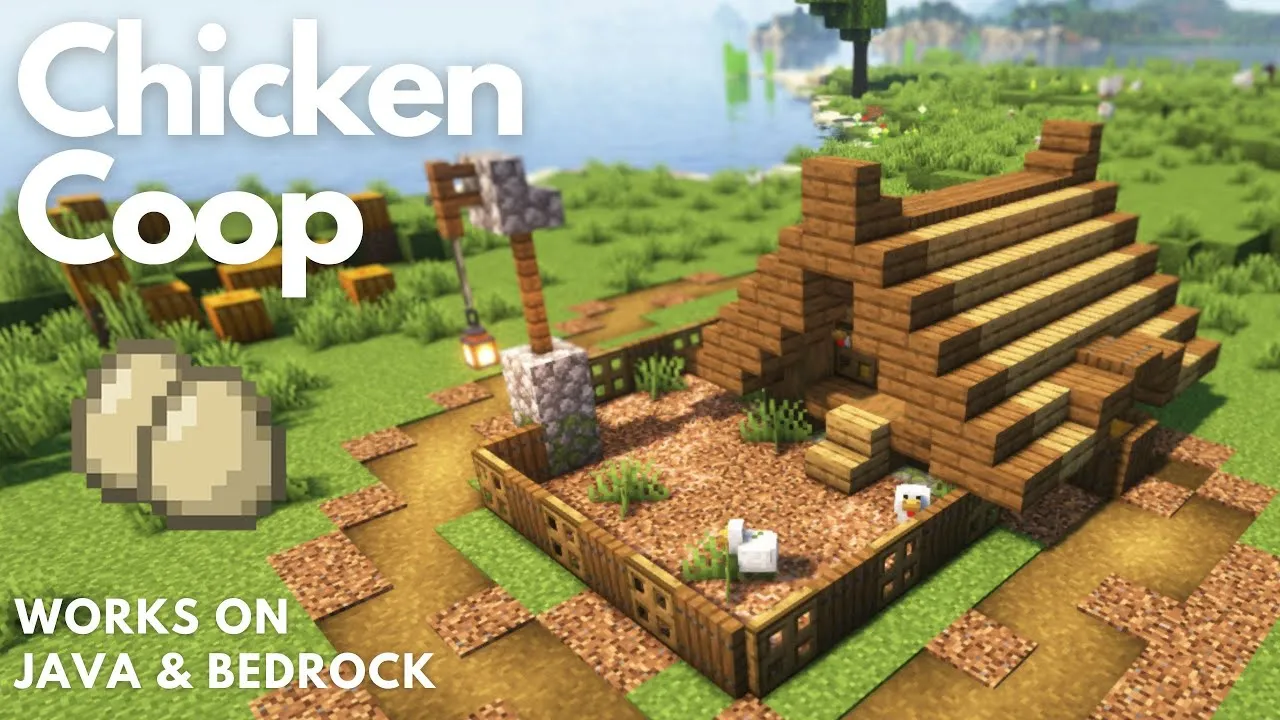 54218 minecraft chicken coop planning