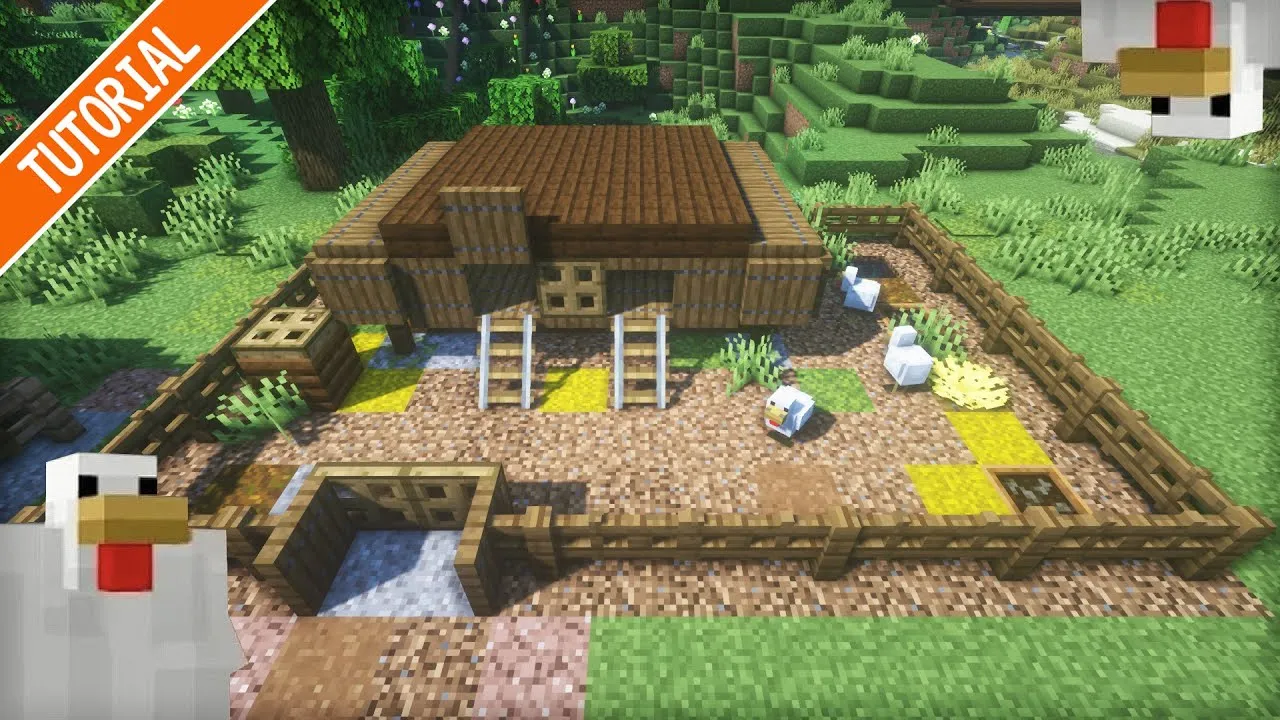 54243 minecraft chicken coop security