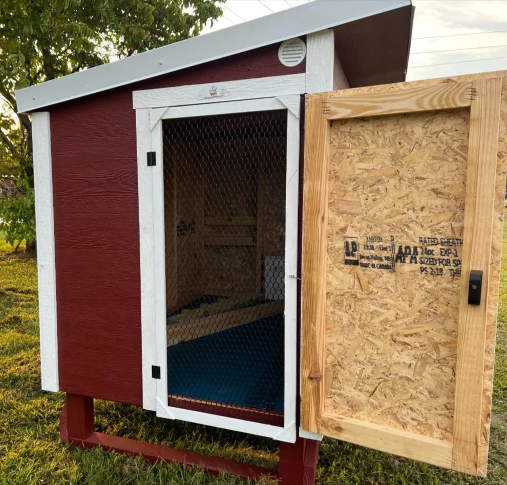 54265 chicken coop door size