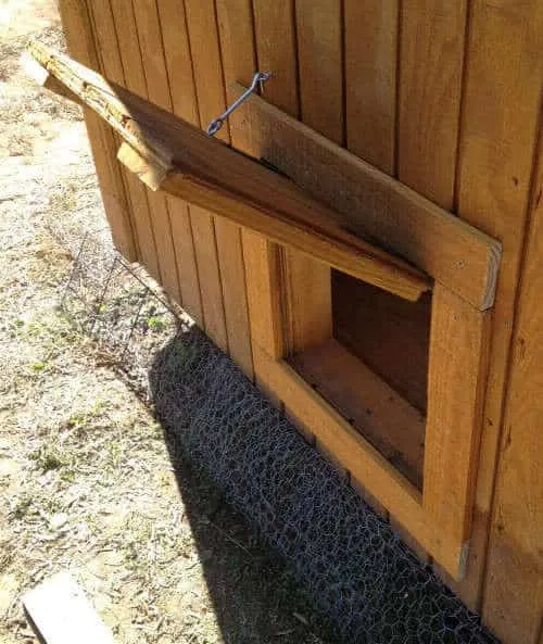 54265 sliding chicken coop door