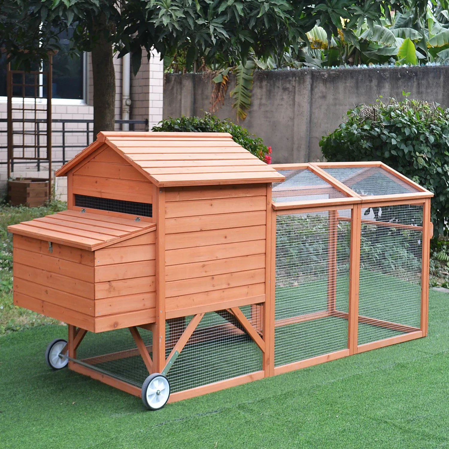 54272 cleaning portable chicken coop