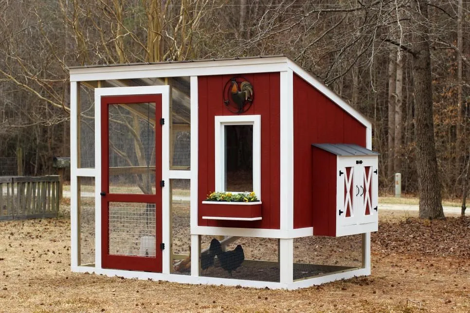54292 chicken coop design nesting boxes
