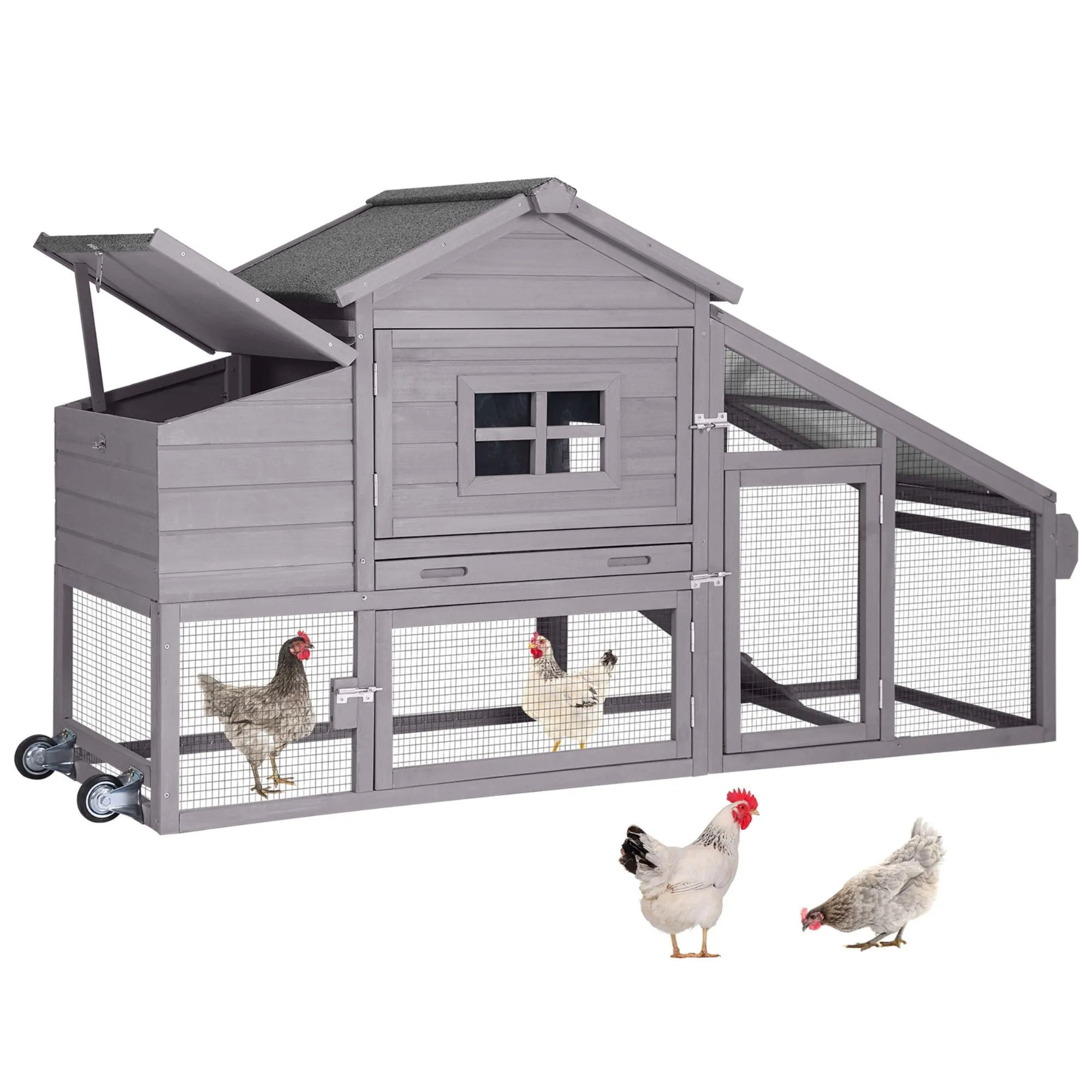 54302 chicken coop size guide