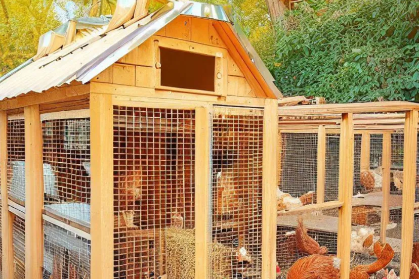 54315 chicken coop features