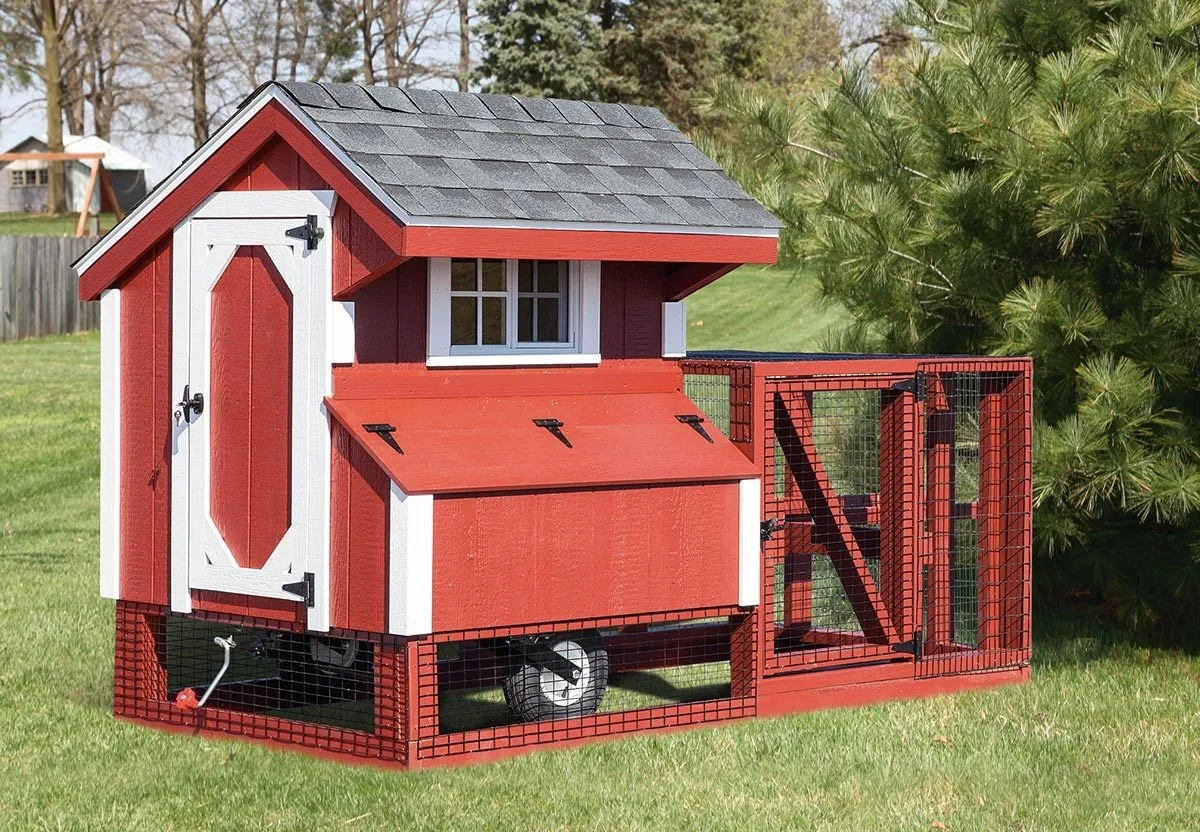54319 chicken coop aframe