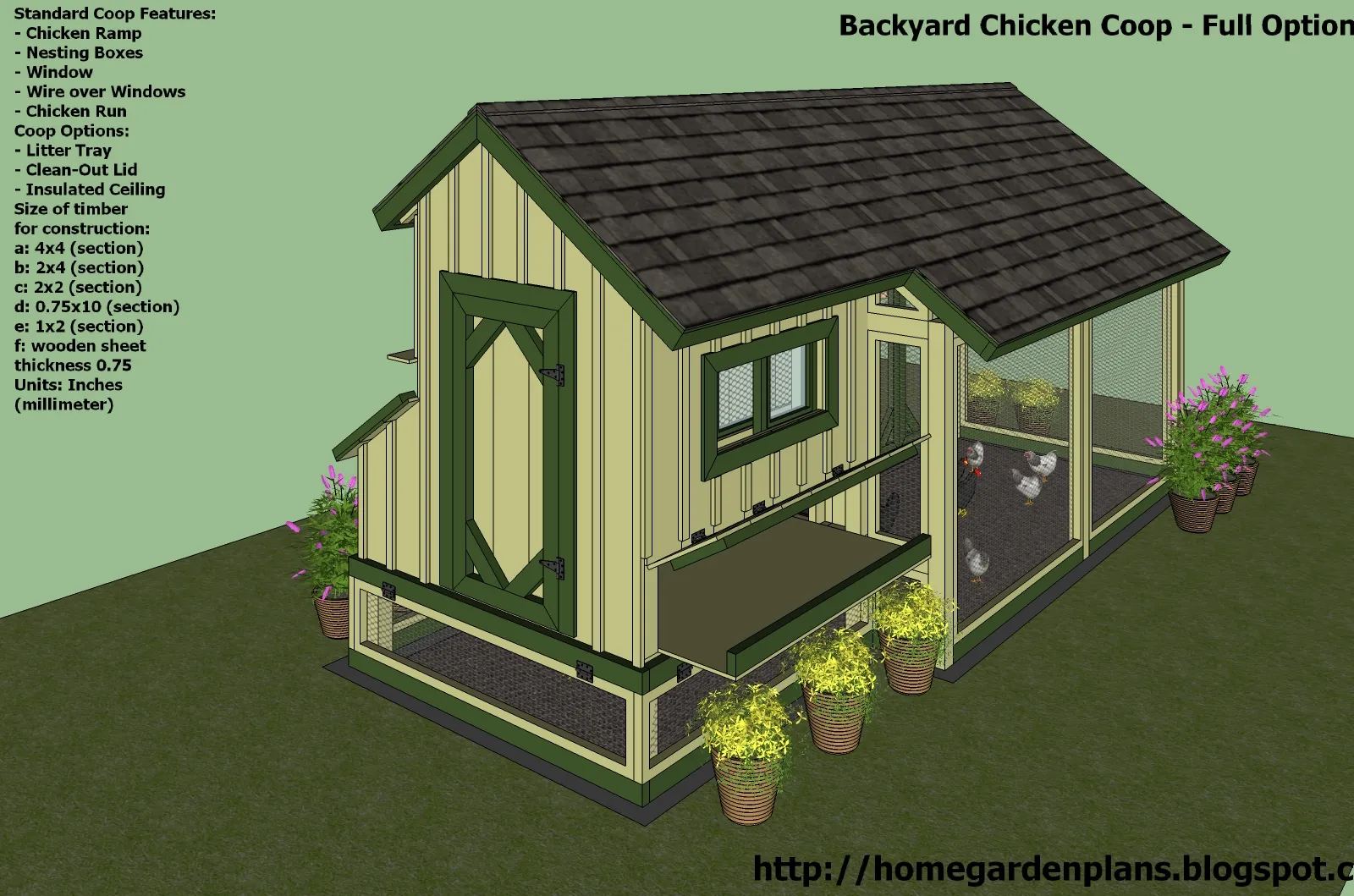 54320 chicken coop plan free 3