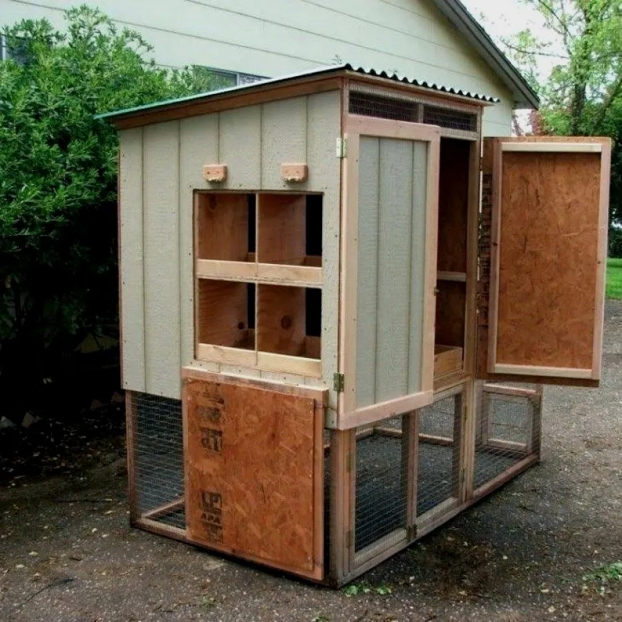 54328 chicken coop predator proof