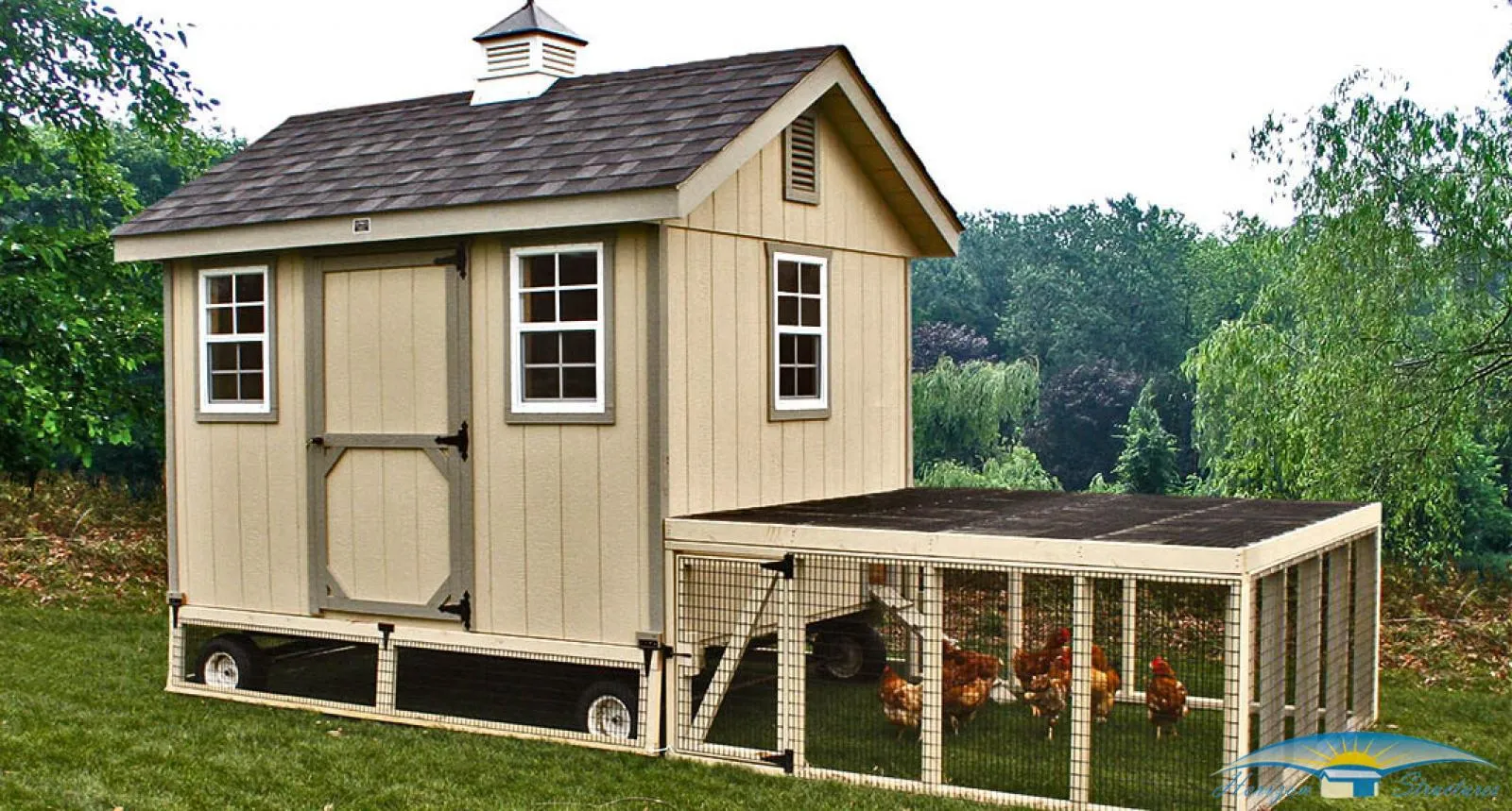 54329 easy to clean chicken coop