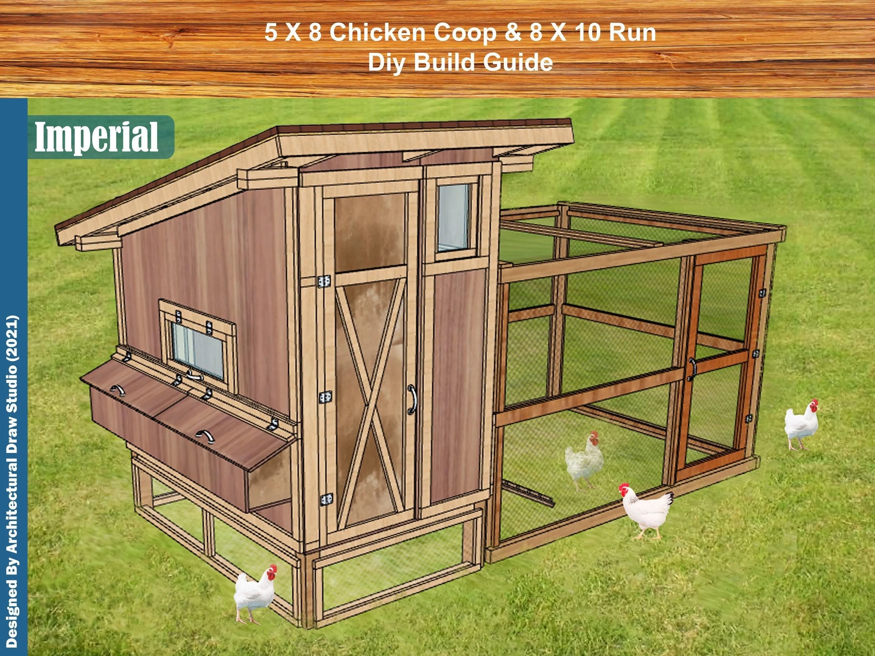 54345 portable chicken coop