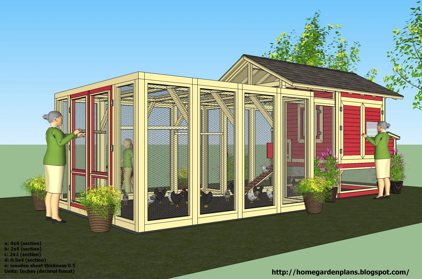 54354 chicken coop design