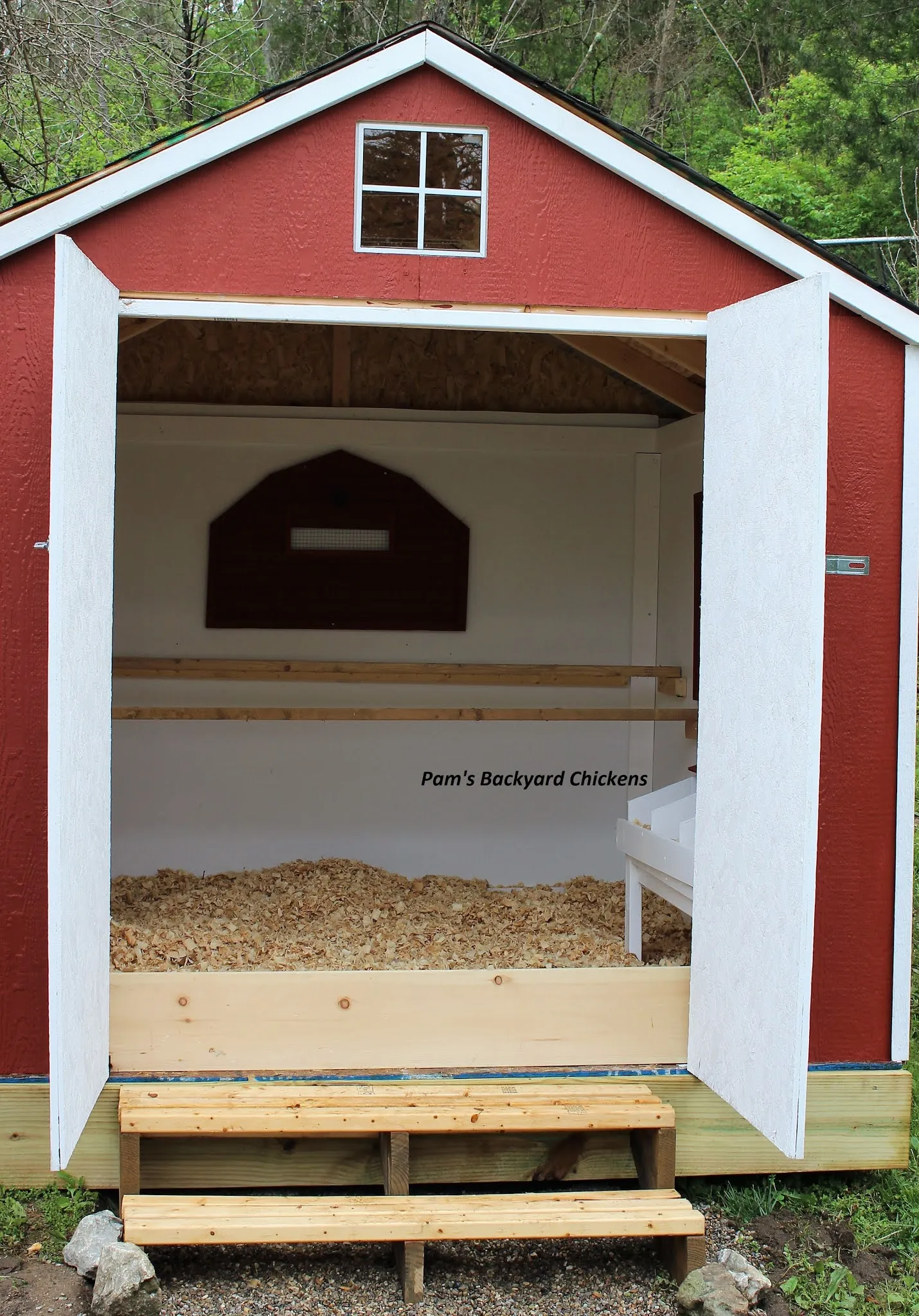 54356 shed chicken coop nesting boxes
