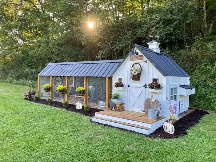 54374 chicken coop decor