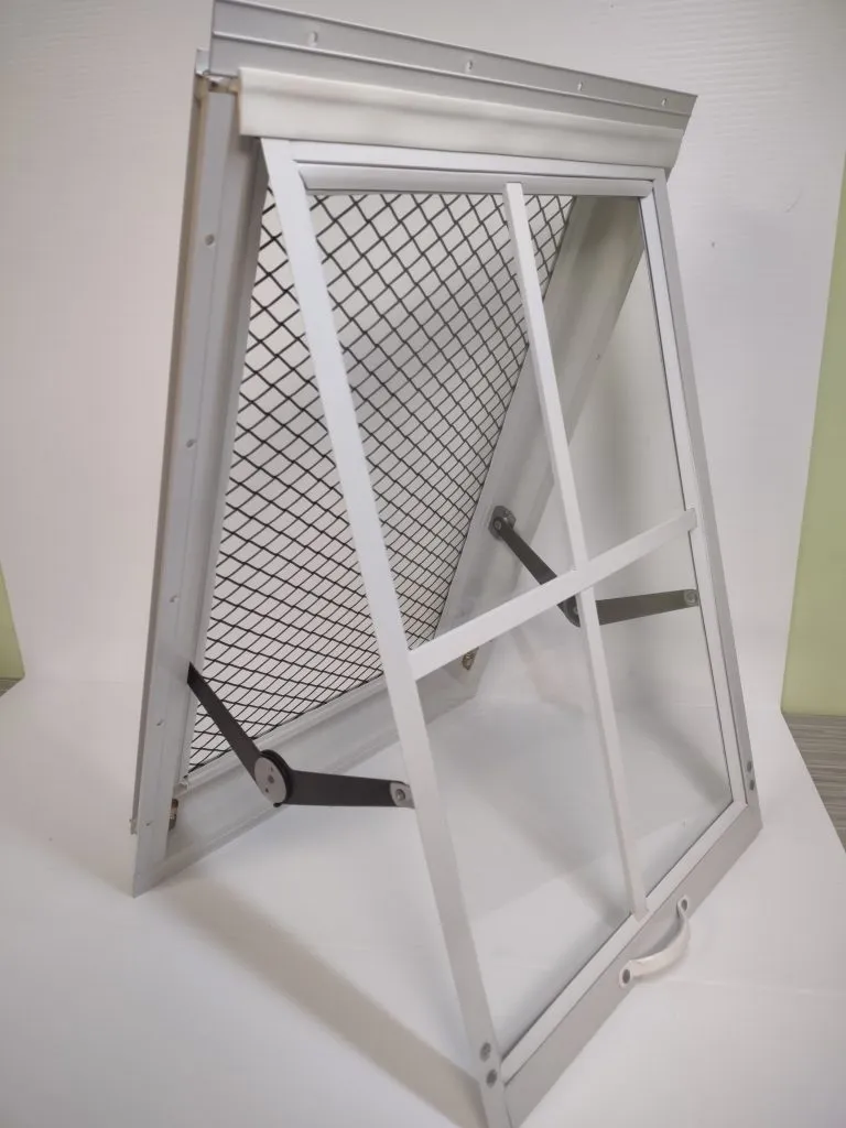 54391 chicken coop window design