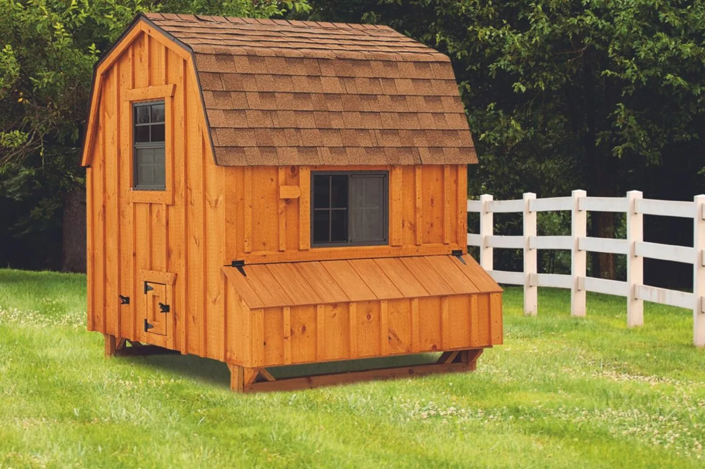 54395 metal chicken coop