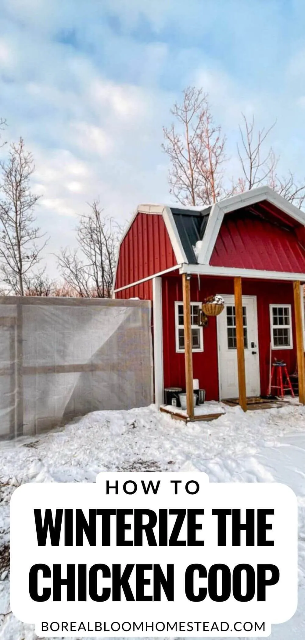 54406 insulating chicken coop