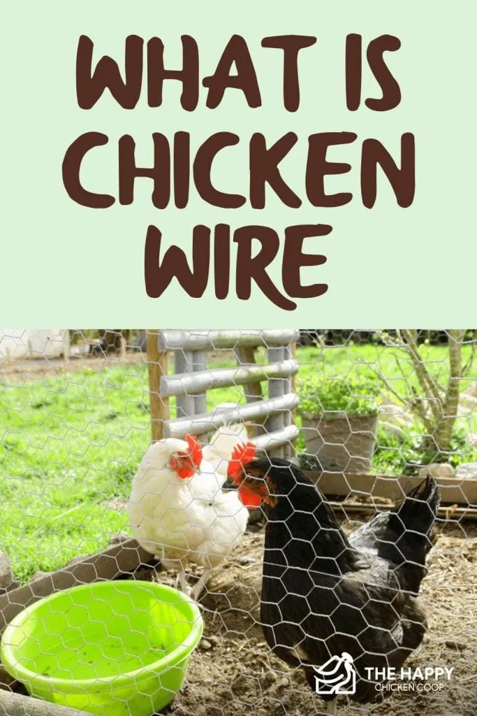 54417 burying chicken wire