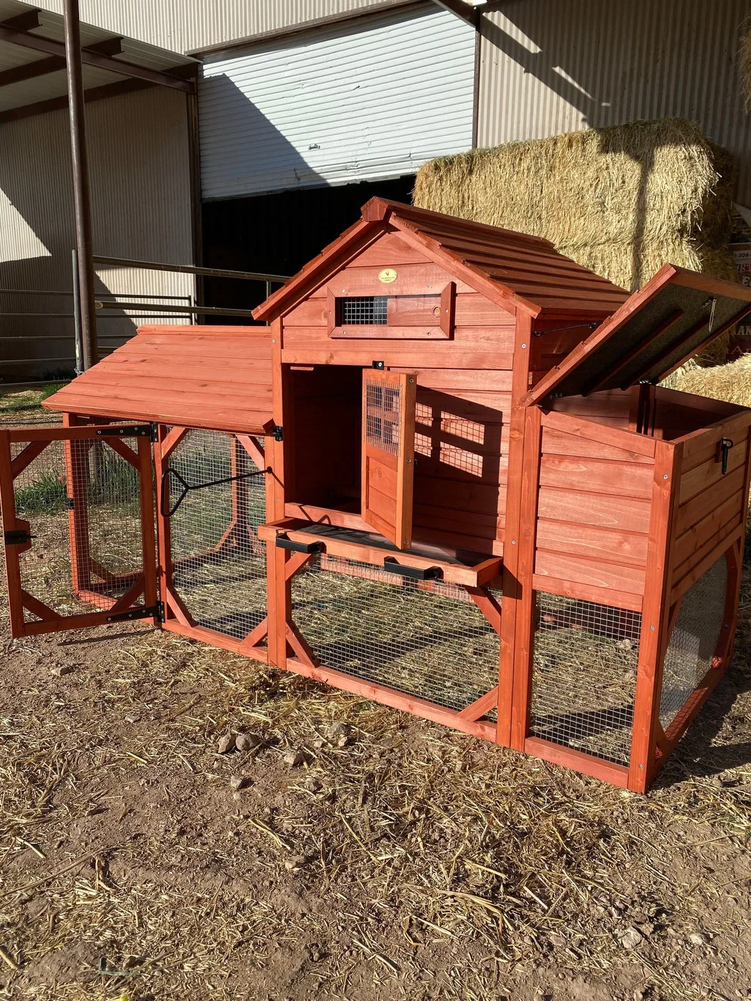 54420 chicken coop location