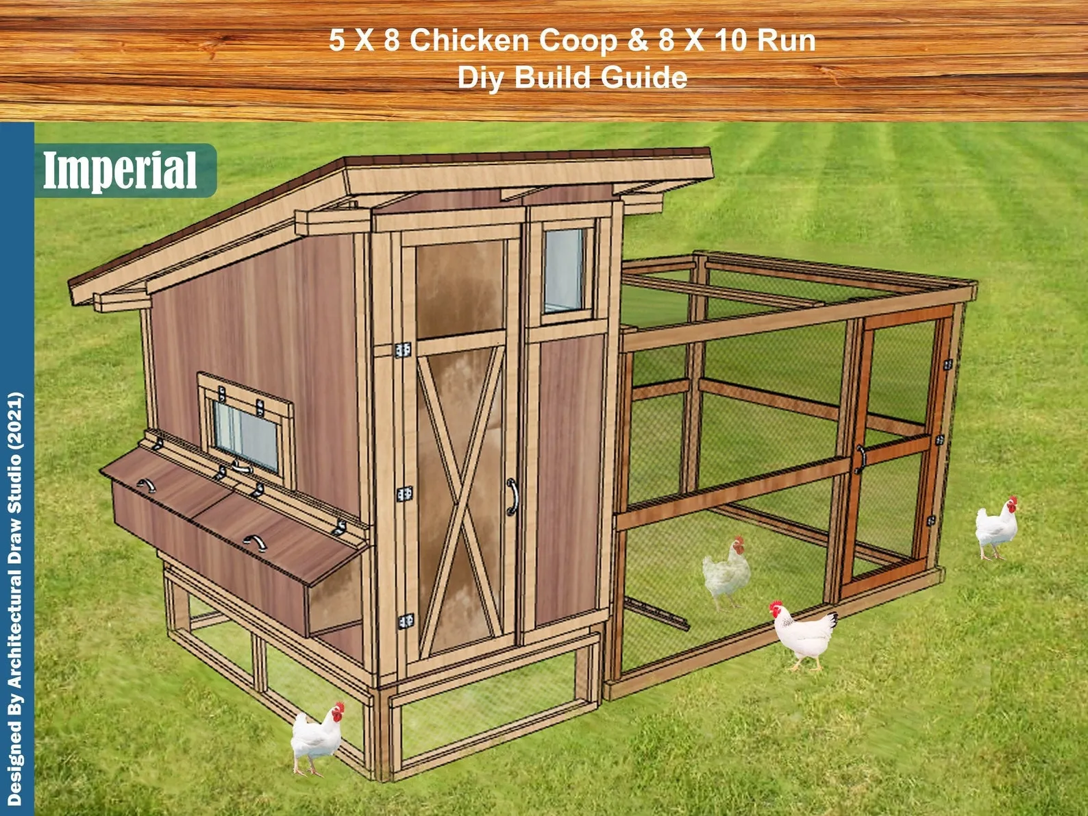54443 small chicken coop plans 6