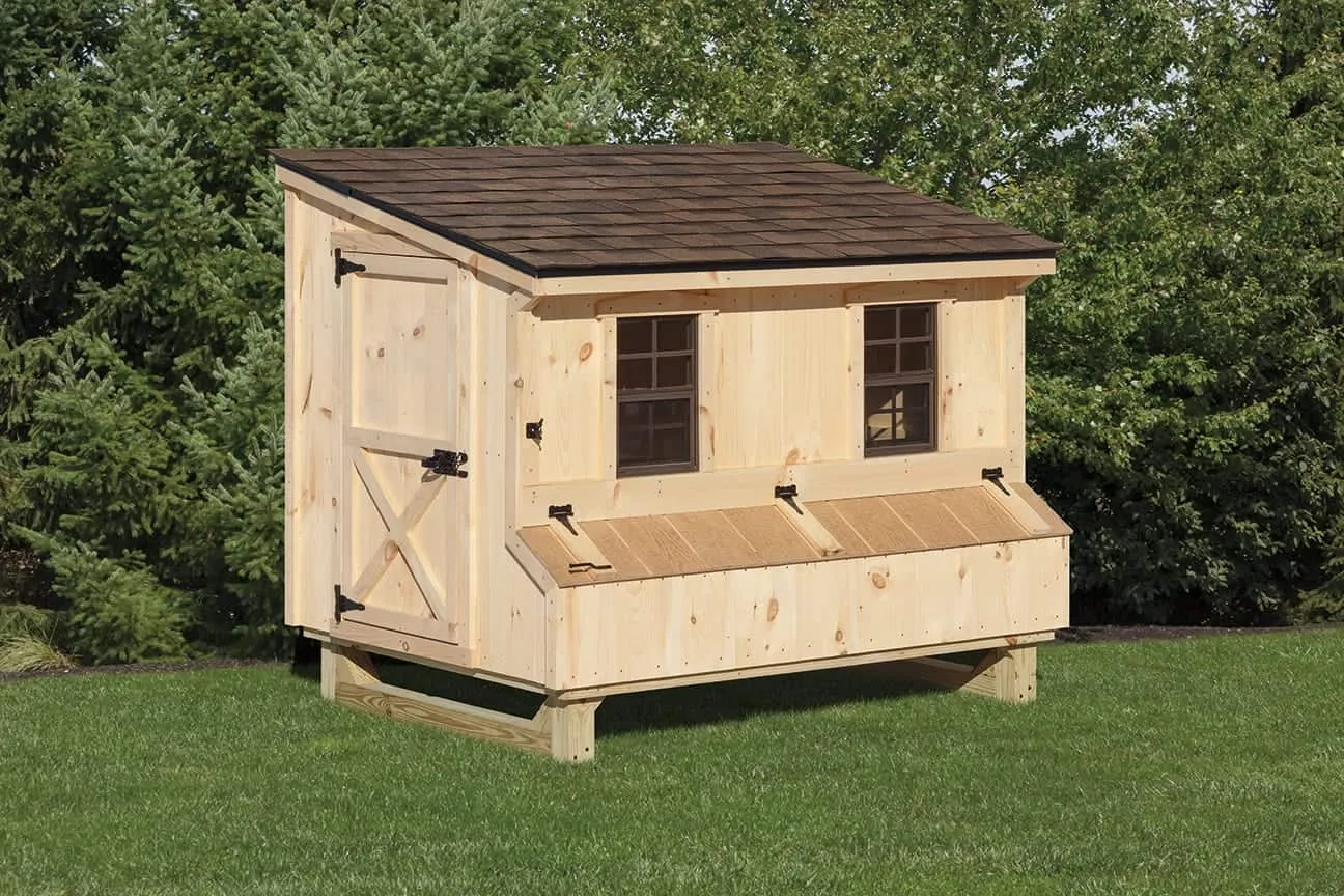 54449 chicken coop nesting boxes