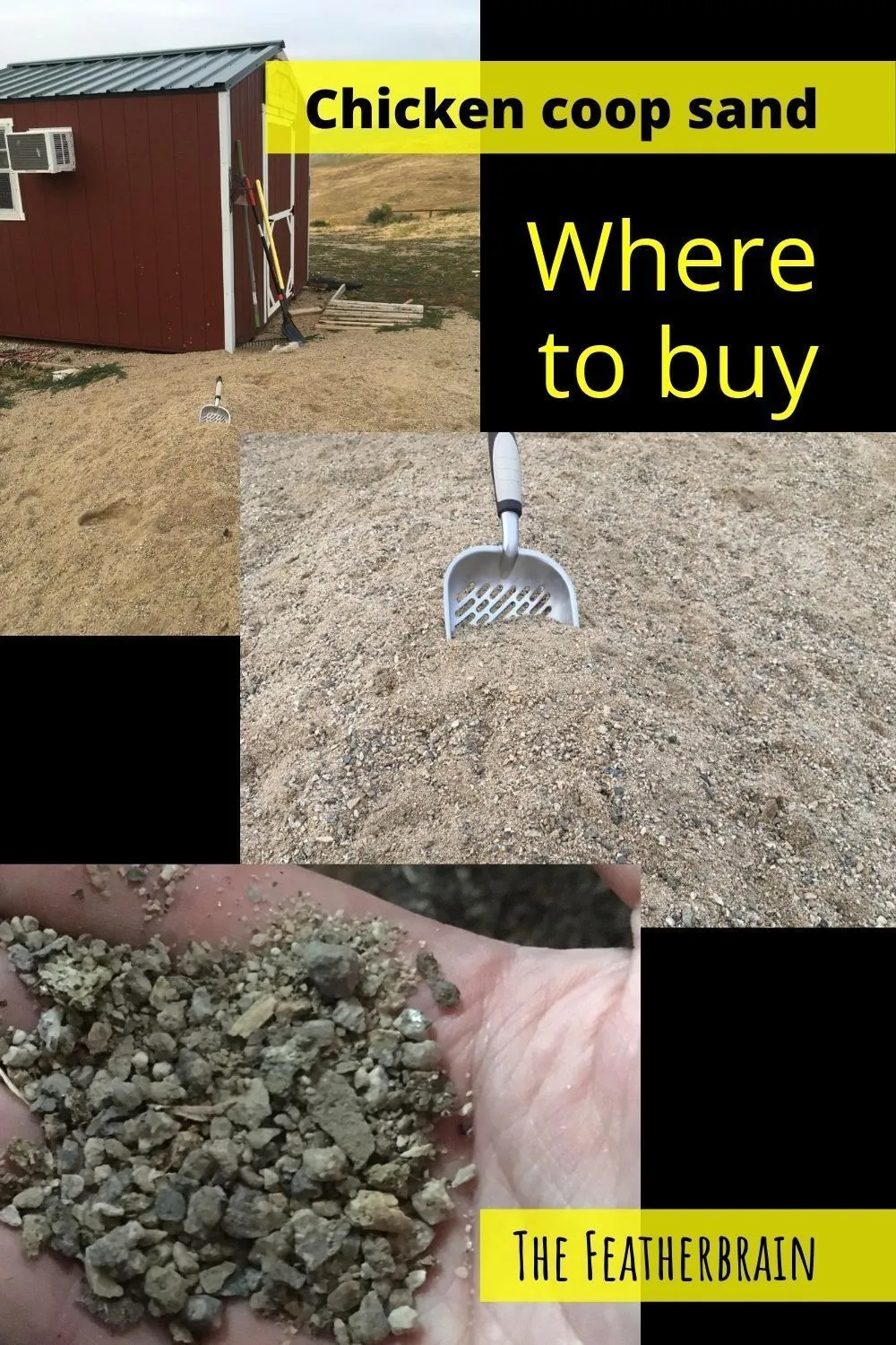 54456 sand coop preparation