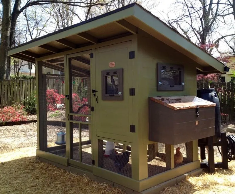54464 urban chicken coop planning