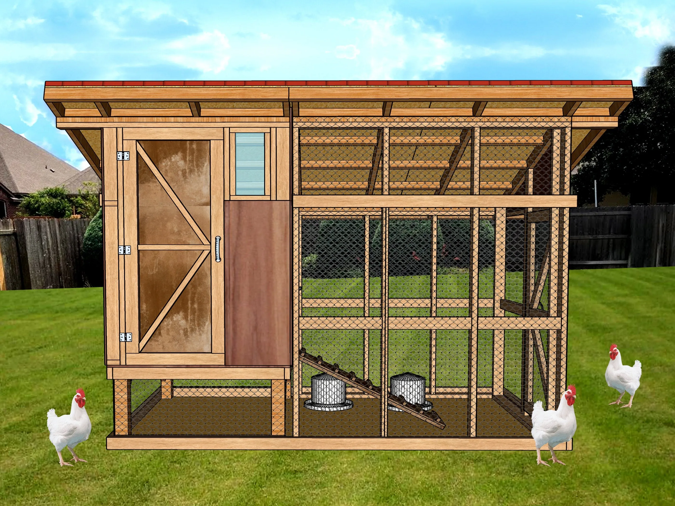 54472 chicken coop design