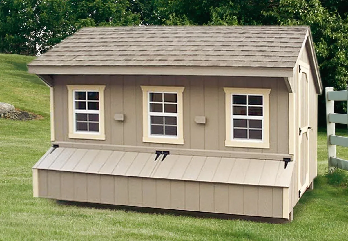 54475 amish chicken coop maintenance