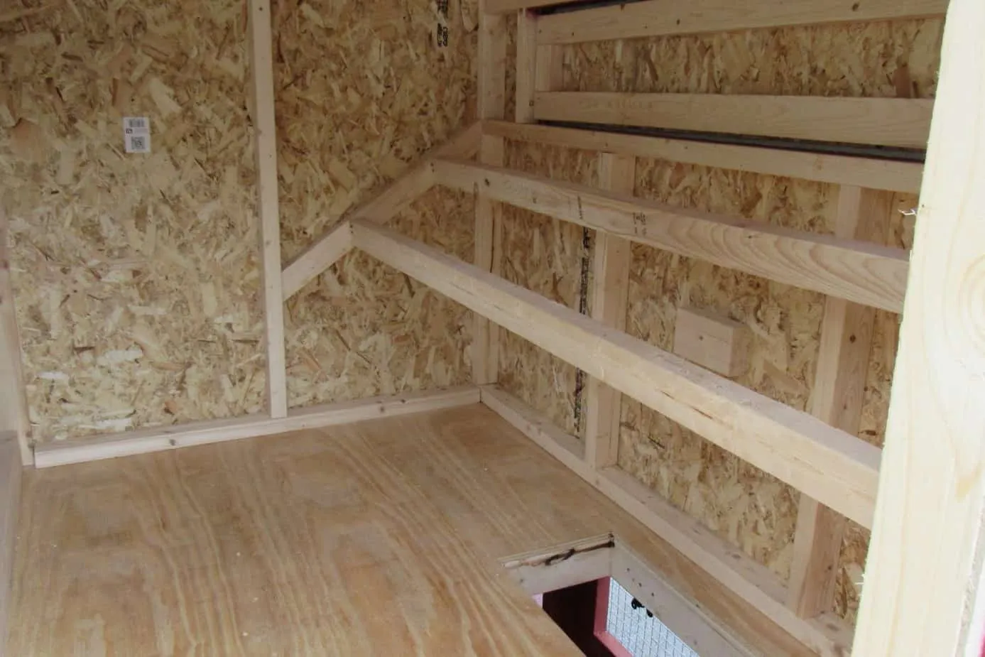 54487 cleaning chicken coop floor