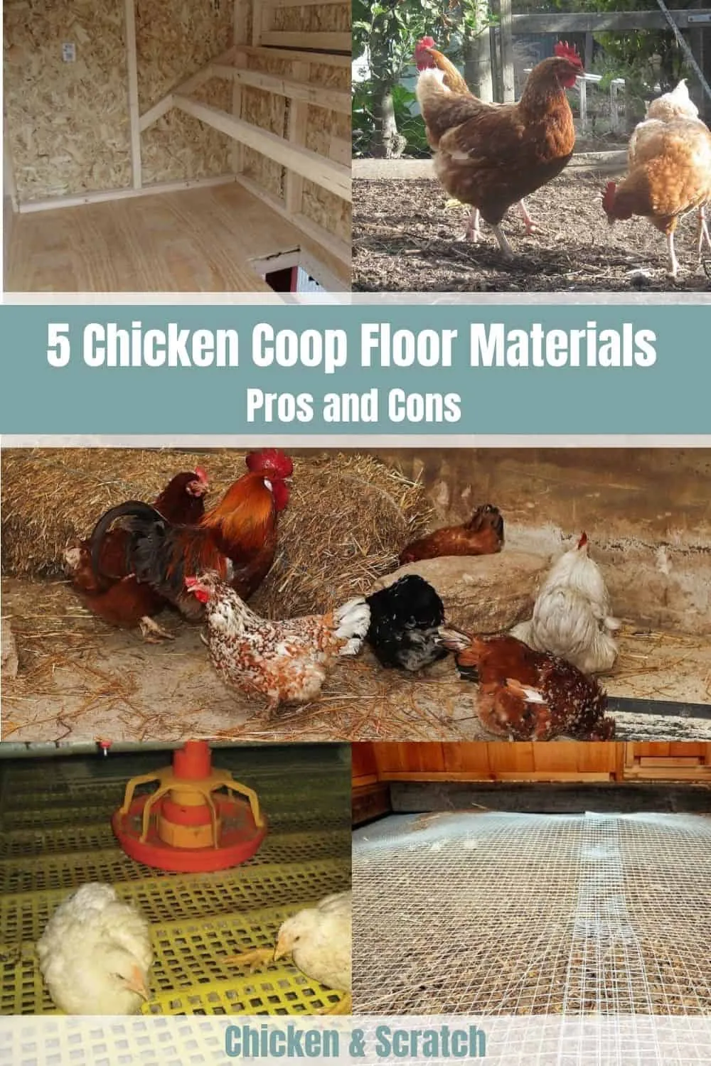 54487 dirt chicken coop floor