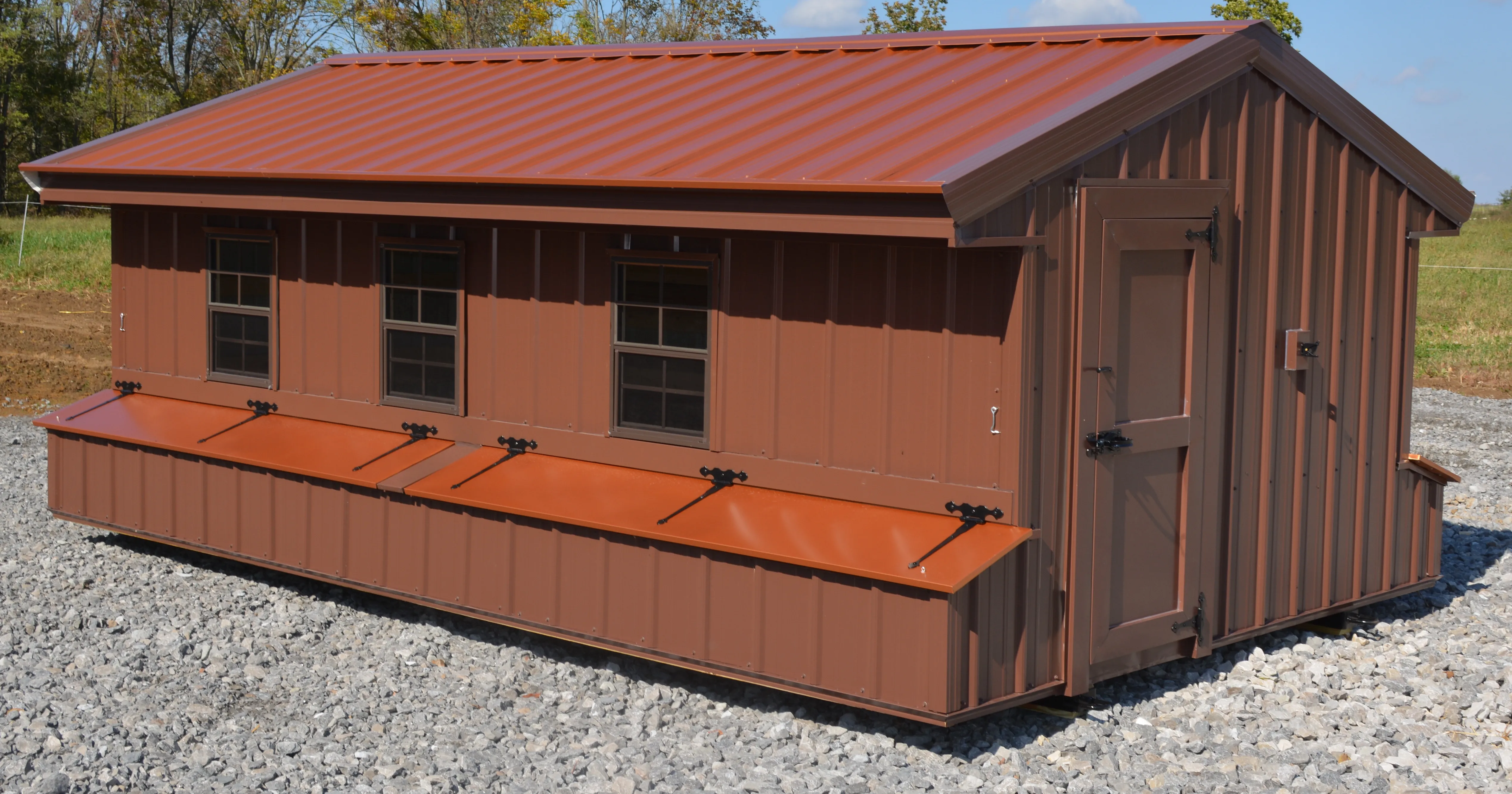 54500 metal chicken coop frame construction