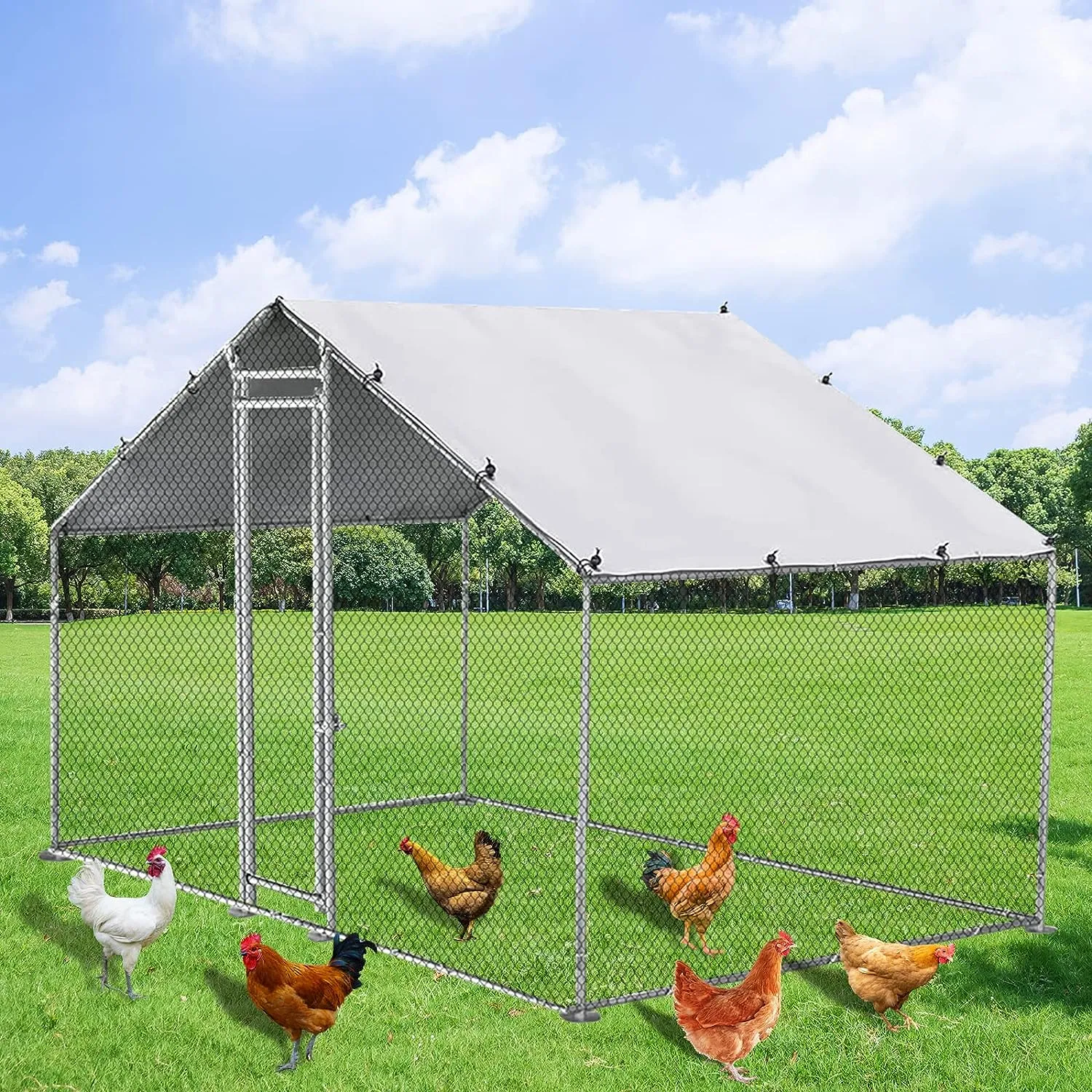 54500 metal chicken coop ventilation
