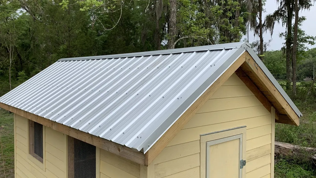 54505 asphalt shingles chicken coop