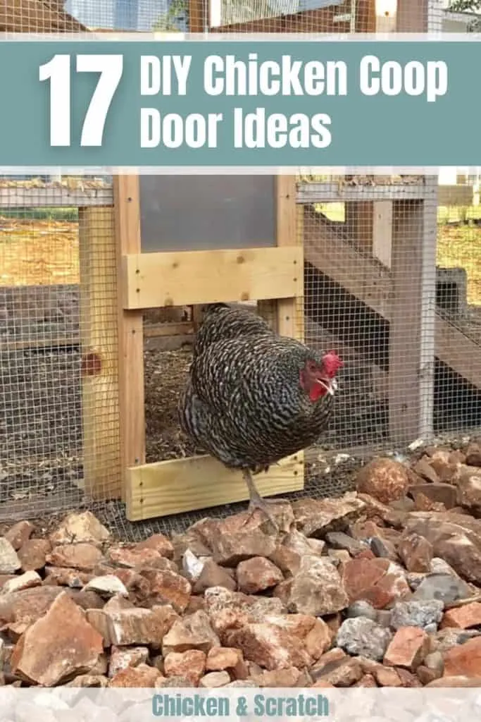 54508 hinged chicken coop door