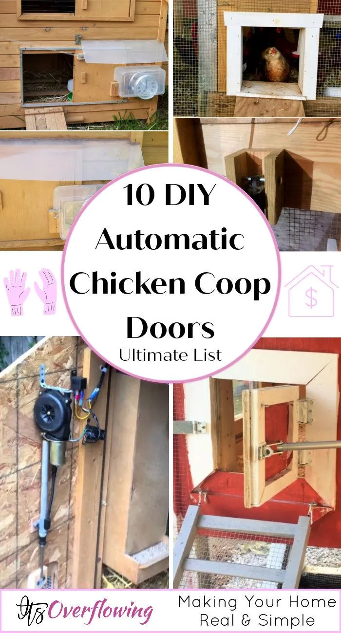 54520 predator proof chicken coop door