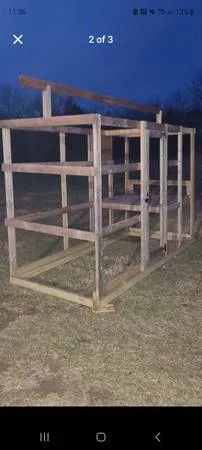 54523 inspecting chicken coop