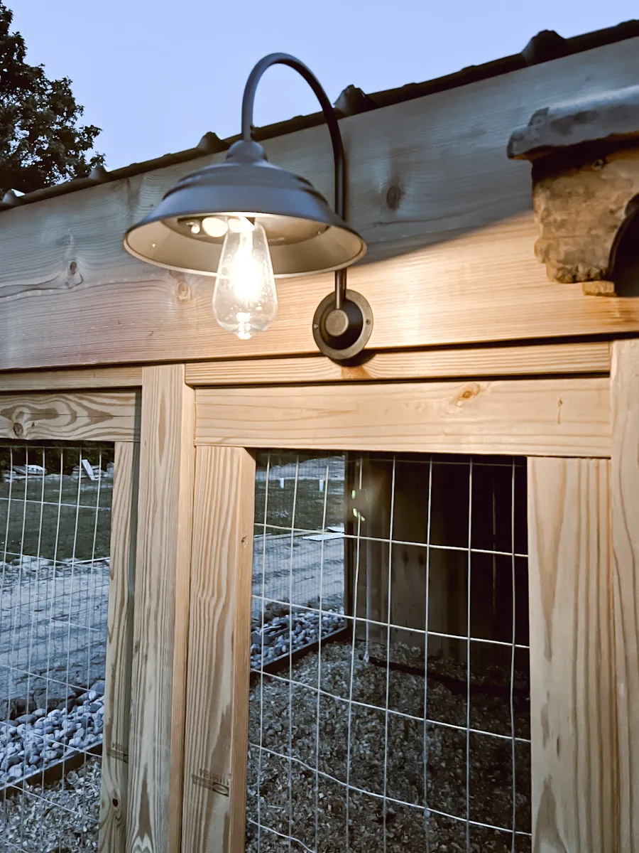 54537 chicken coop lights overview