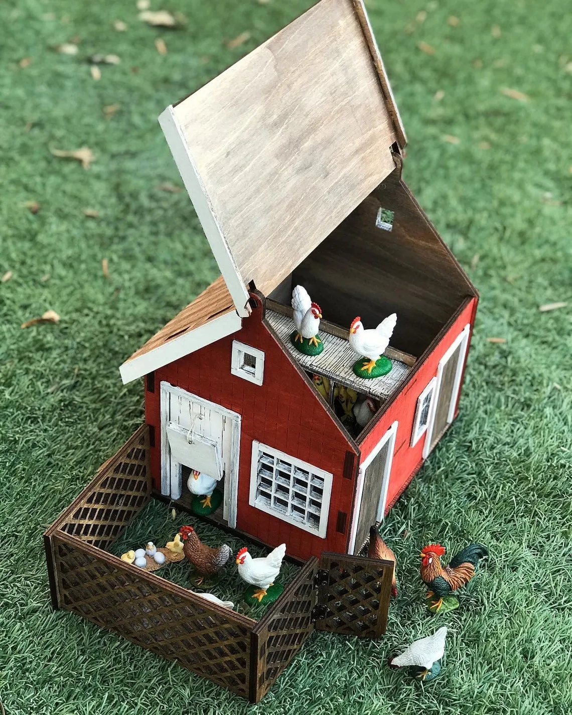 54542 chicken coop toys happy hens
